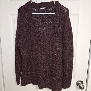 Purple Garage knit sweater